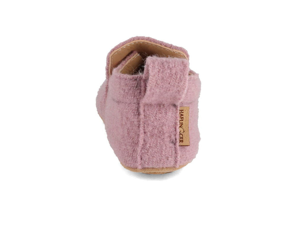 1 HAFLINGER-Baby-Slippers-Hafli-rosewood #farbe_Pink