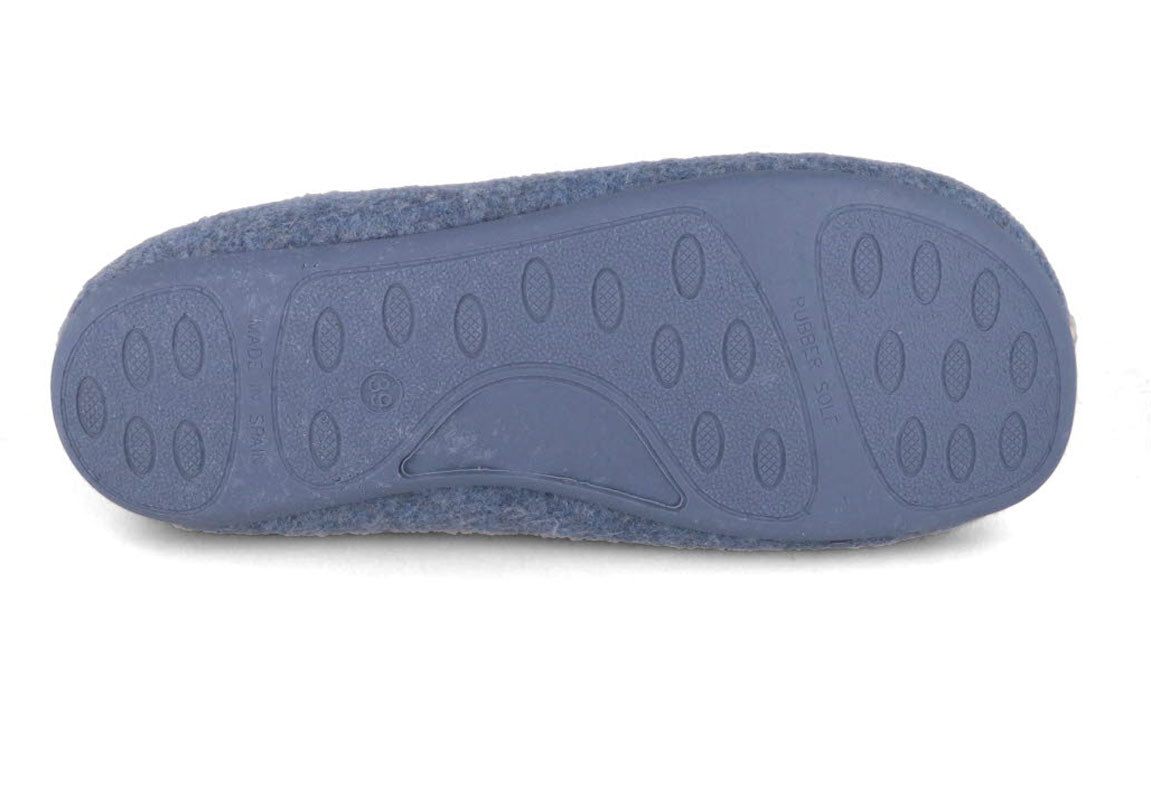 1 Thies-Women-Cotton-Slipper-Boots-Love-marino #farbe_Blue