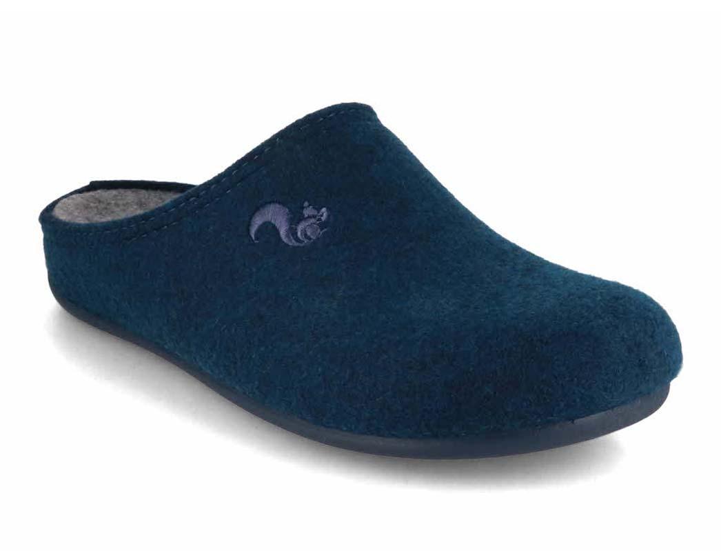 THIES-Slipper--Felted-PET-MarinoNegro #farbe_Blue
