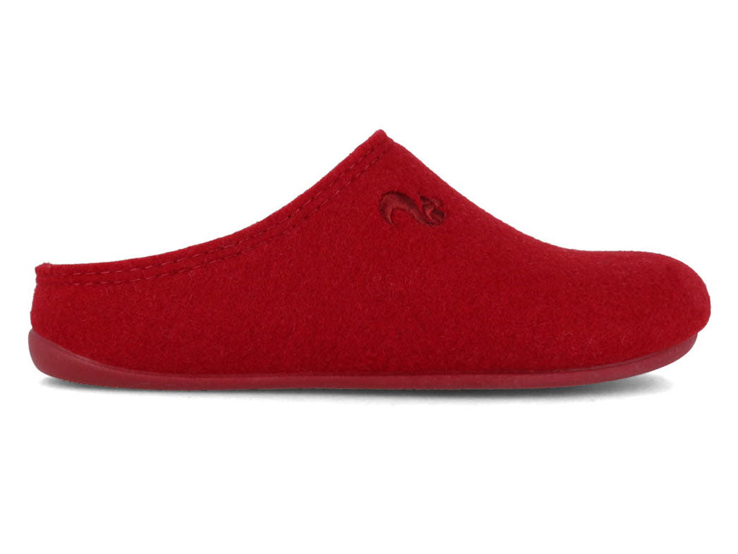 1 THIES-Slipper--Felted-PET-BurdeosGranate #farbe_Red