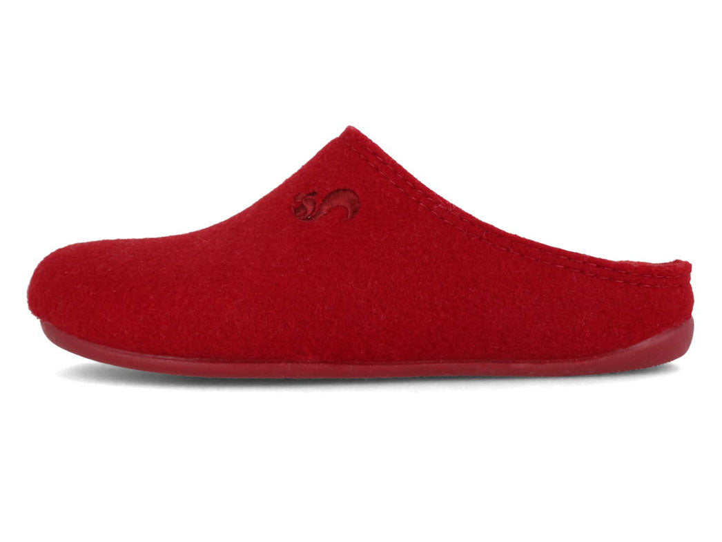 1 THIES-Slipper--Felted-PET-BurdeosGranate #farbe_Red