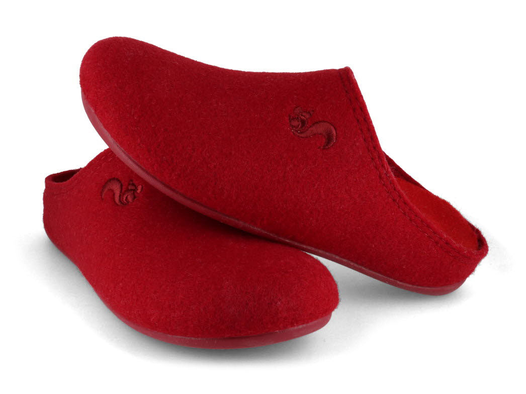 1 THIES-Slipper--Felted-PET-BurdeosGranate #farbe_Red