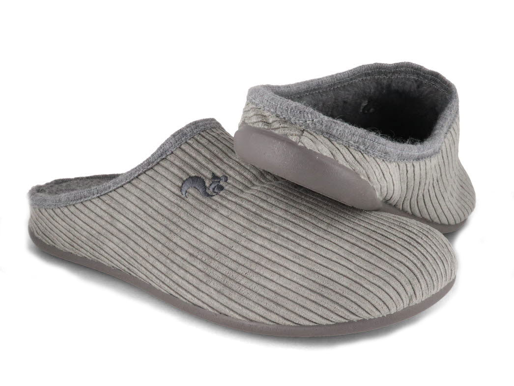 1 Thies-Men-Corduroy-Slippers-gris #farbe_Gray