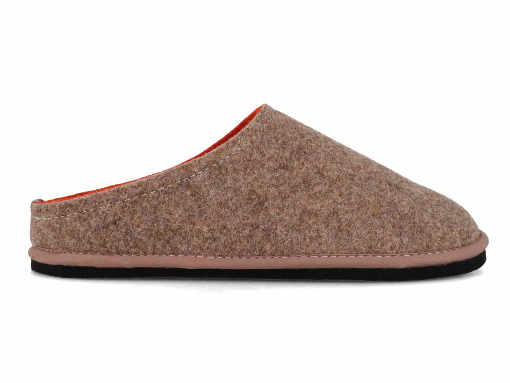 1 LWENWEISS-Men-Women-Slippers-Easy-Bicolor-hazelnut-orange #farbe_Beige