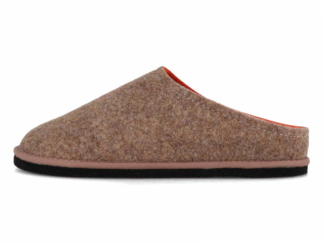 1 LWENWEISS-Men-Women-Slippers-Easy-Bicolor-hazelnut-orange #farbe_Beige