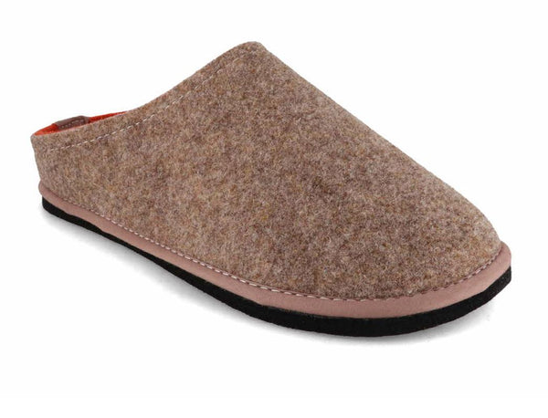 LWENWEISS-Men-Women-Slippers-Easy-Bicolor-hazelnut-orange #farbe_Beige