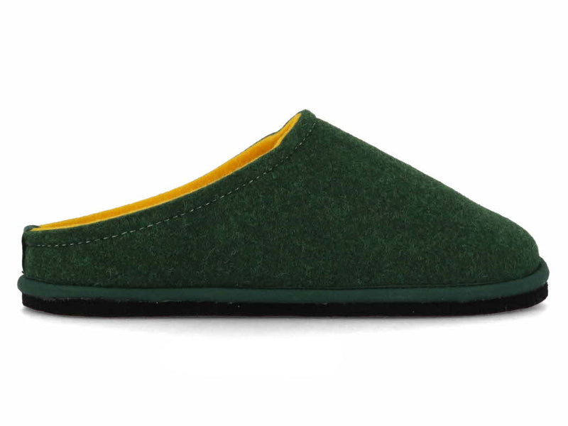 1 LWENWEISS-Men-Women-Slippers-Easy-Bicolor-forrest-green-yellow