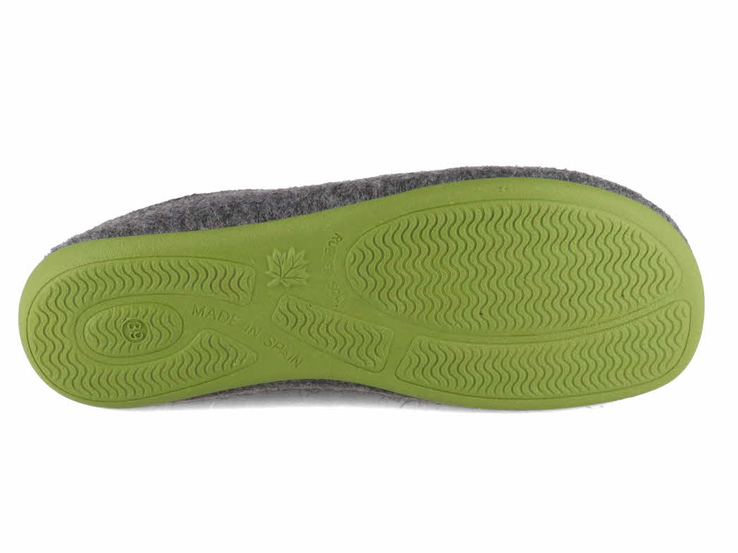 1 Gottstein-Men-Women-Slippers-Wool-SlipOn-anthracite-green #farbe_Grey