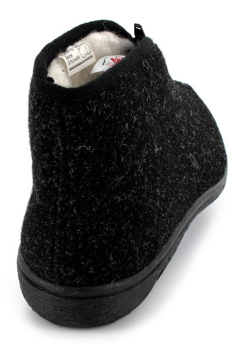 1 Varomed-vital-Slipper-Boot--Zipper-Black