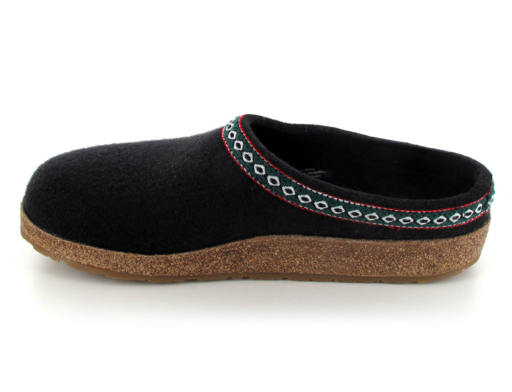 1 HAFLINGER-Clog--Grizzly-Franzl-Black #farbe_Black