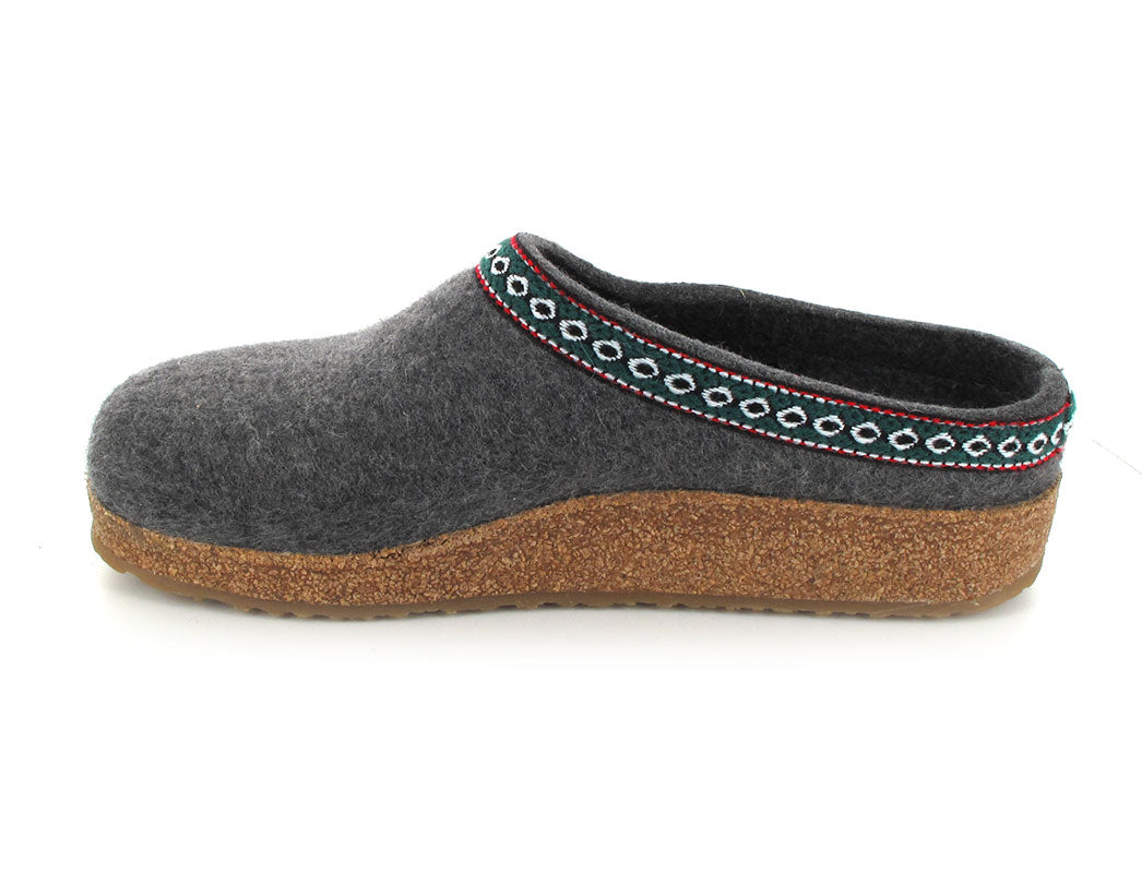 1 HAFLINGER-Slippers-with-Arch-Support--Grizzly-Franzl-anthracite #farbe_Grey