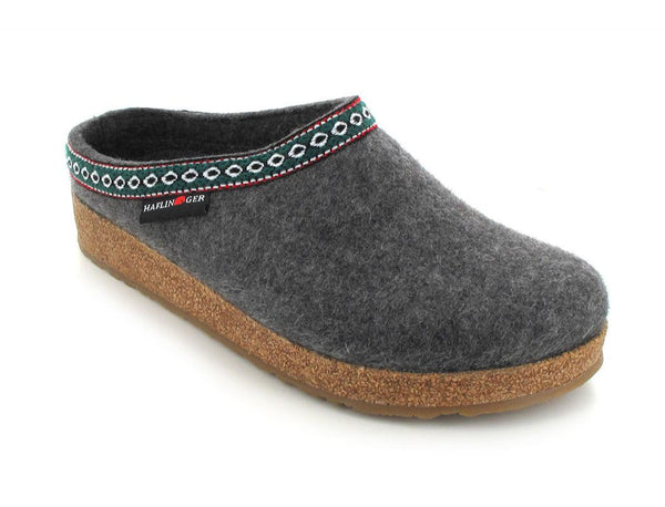 HAFLINGER-Slippers-with-Arch-Support--Grizzly-Franzl-anthracite #farbe_Grey