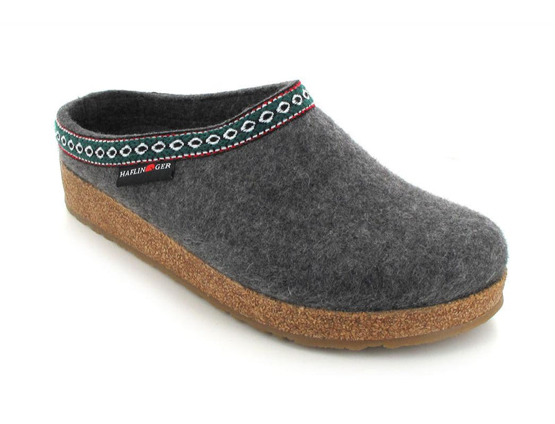 HAFLINGER-Slippers-with-Arch-Support--Grizzly-Franzl-anthracite
