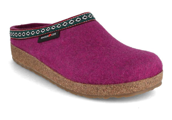 HAFLINGER-Clog--Grizzly-Franzl-Mulberry #farbe_Rosa