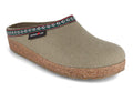 HAFLINGER-Men-Women-Felt-Clogs-Grizzly-Franzl-sahara #farbe_Green