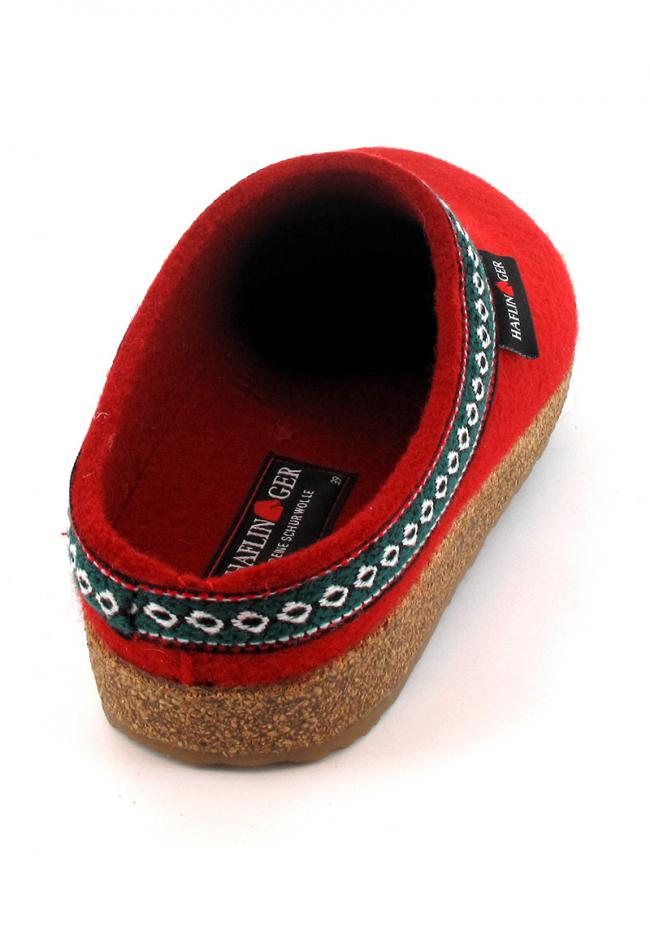 haflinger-wool-felt-clogs-gz-classic #color_red