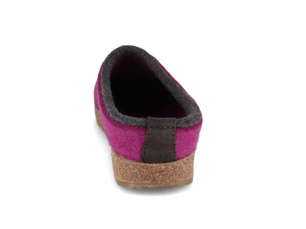 1 HAFLINGER-Clog--Grizzly-Kris-Mulberry #farbe_Rosa