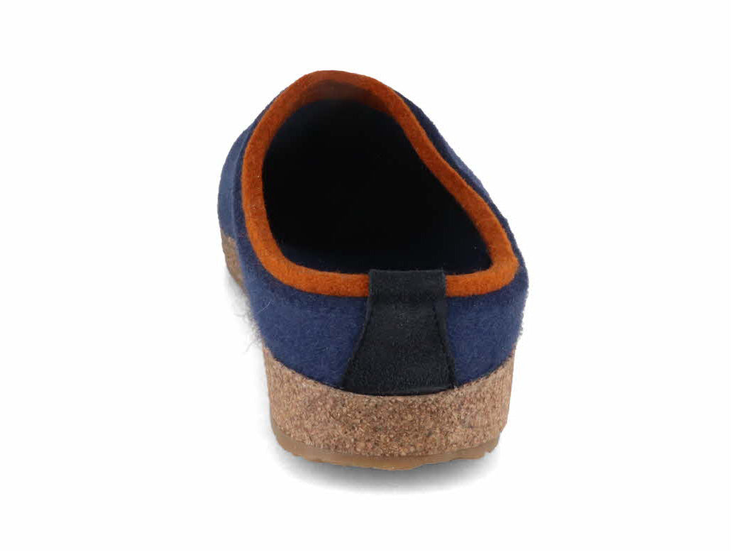 1 HAFLINGER-Men-Women-Clogs-Grizzly-Kris-blueberry #farbe_Blue