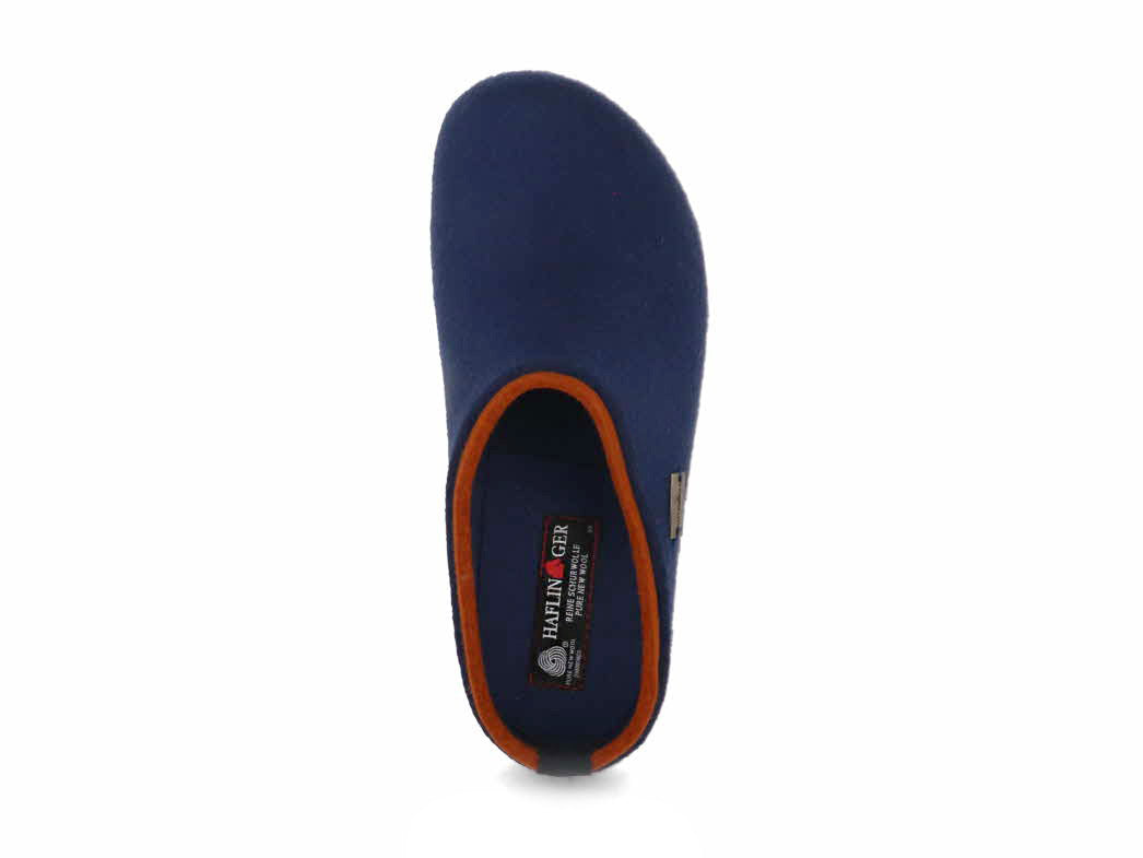 1 HAFLINGER-Men-Women-Clogs-Grizzly-Kris-blueberry #farbe_Blue