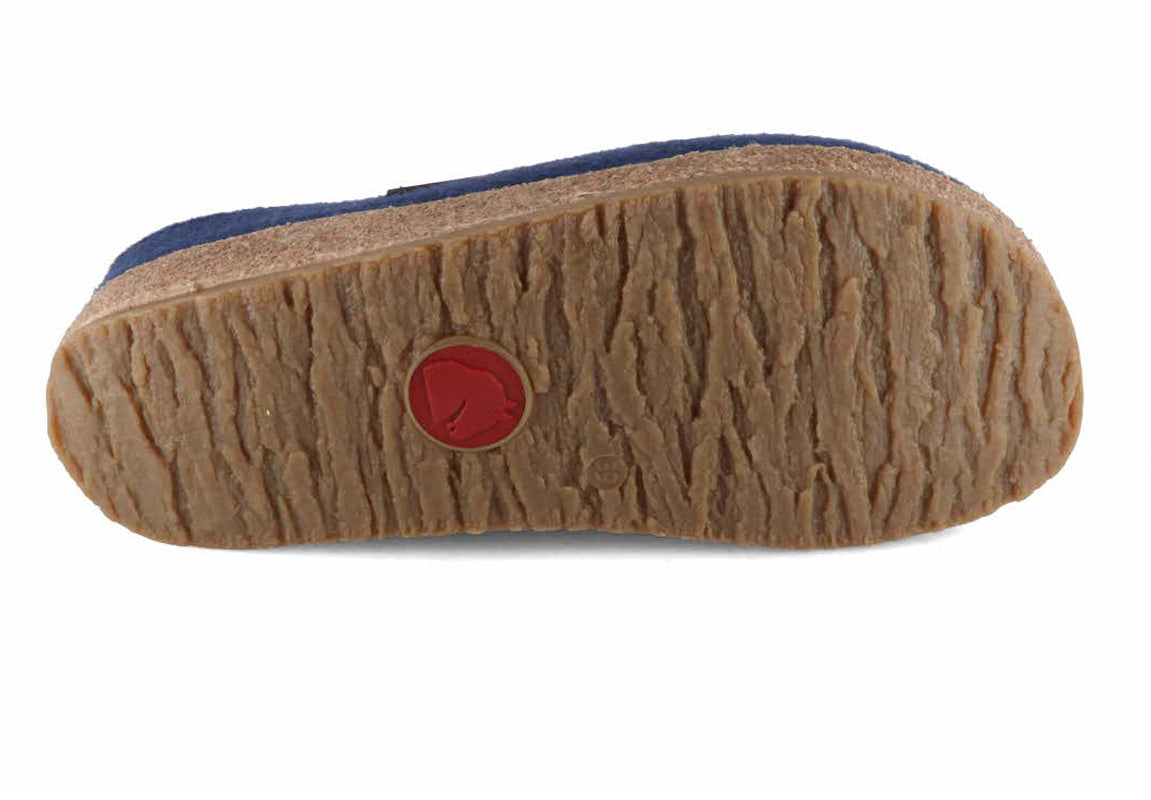 1 HAFLINGER-Men-Women-Clogs-Grizzly-Kris-blueberry #farbe_Blue