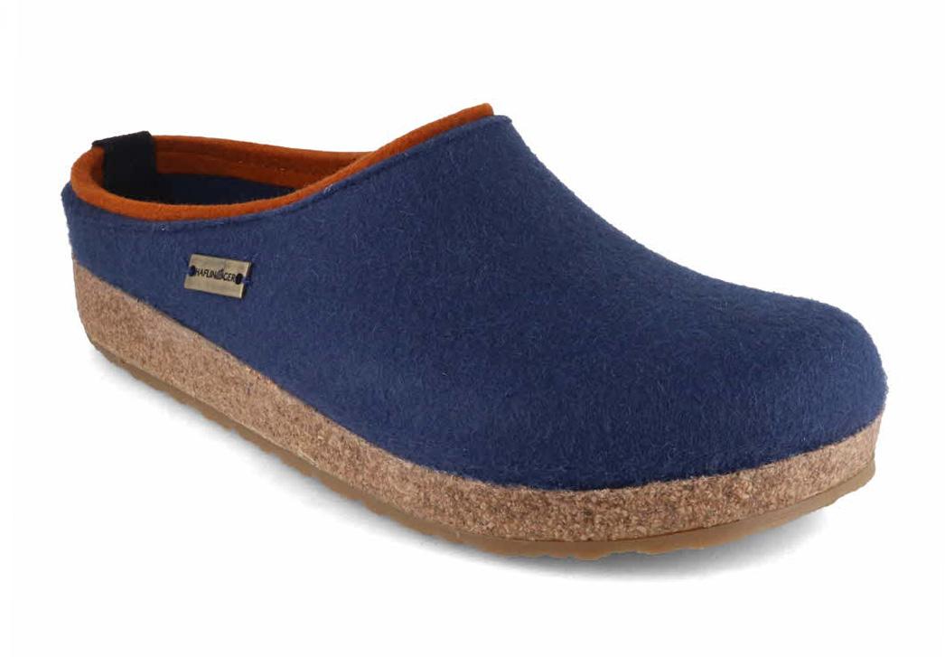 HAFLINGER-Men-Women-Clogs-Grizzly-Kris-blueberry #farbe_Blue
