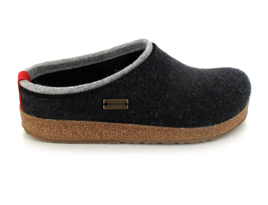 1 HAFLINGER-Kris-Unisex-Clogs--Grizzly-GraphiteGray #farbe_Grey