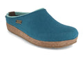 HAFLINGER-Women-Felt-Clogs-Grizzly-Kris-turquoise #farbe_Teal