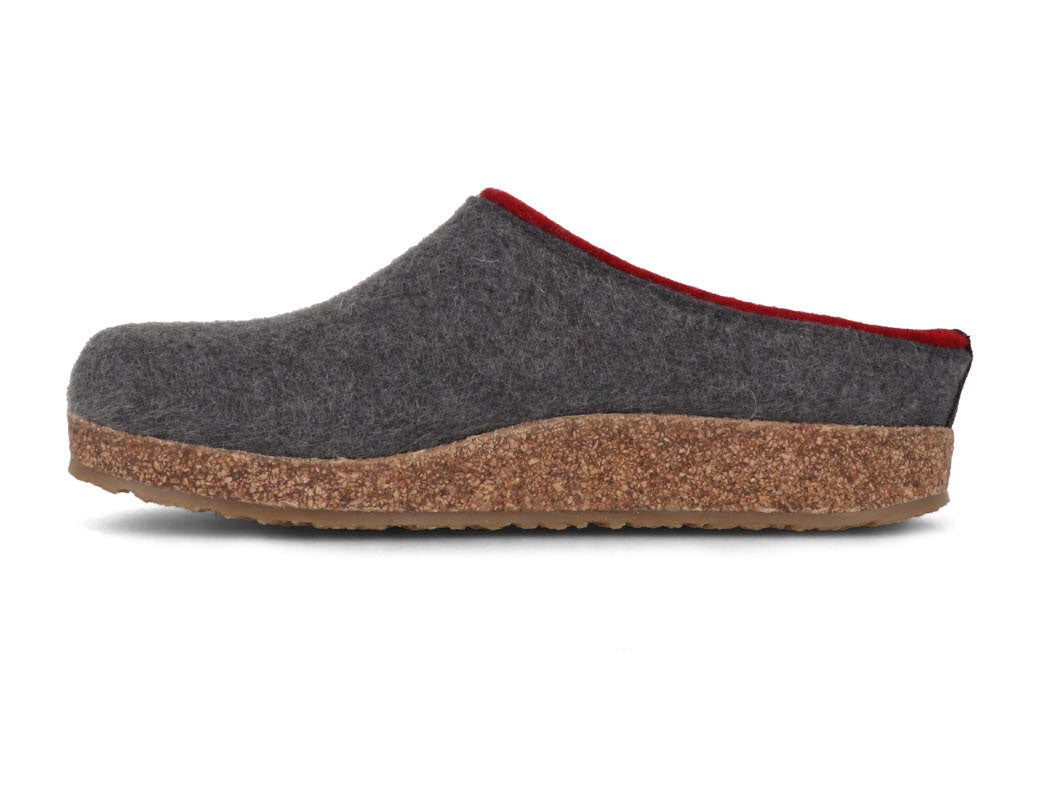 1 HAFLINGER-Women-Men-Clogs-Grizzly-Kris-anthracite #farbe_Gray