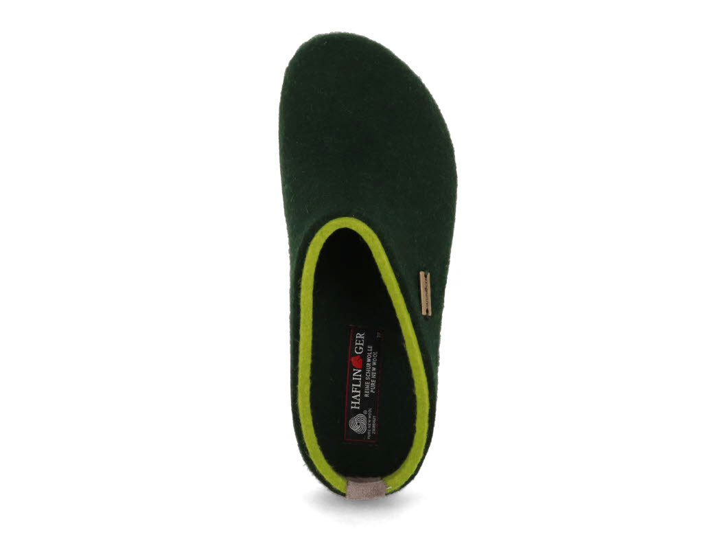 1 HAFLINGER-Clog--Grizzly-Kris-Yew #farbe_Green