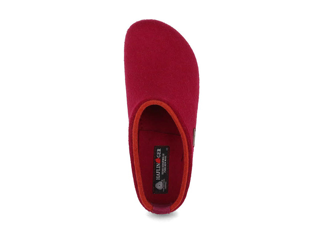 1 HAFLINGER-Women-Felt-Clogs-Grizzly-Kris-port #farbe_Rosa