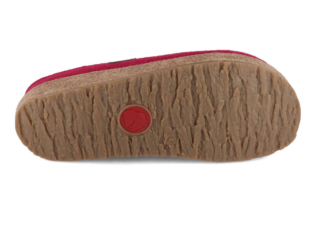 1 HAFLINGER-Women-Felt-Clogs-Grizzly-Kris-port #farbe_Rosa