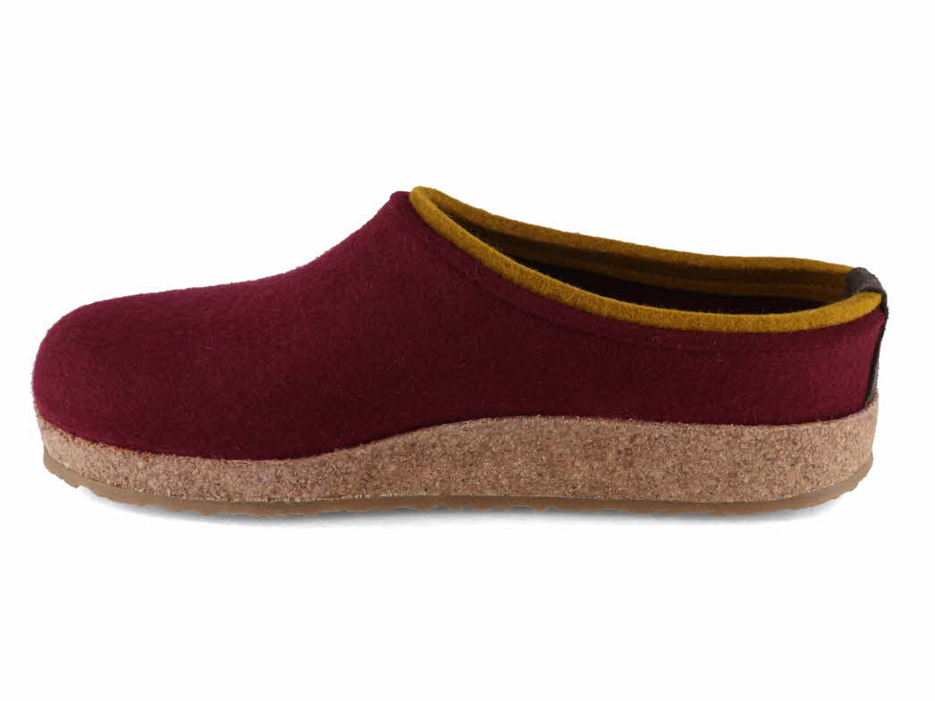 1 HAFLINGER-Men-Women-Clogs-Grizzly-Kris-bordeaux #farbe_Bordeaux