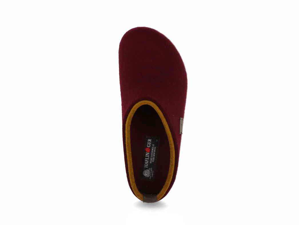 1 HAFLINGER-Men-Women-Clogs-Grizzly-Kris-bordeaux #farbe_Bordeaux