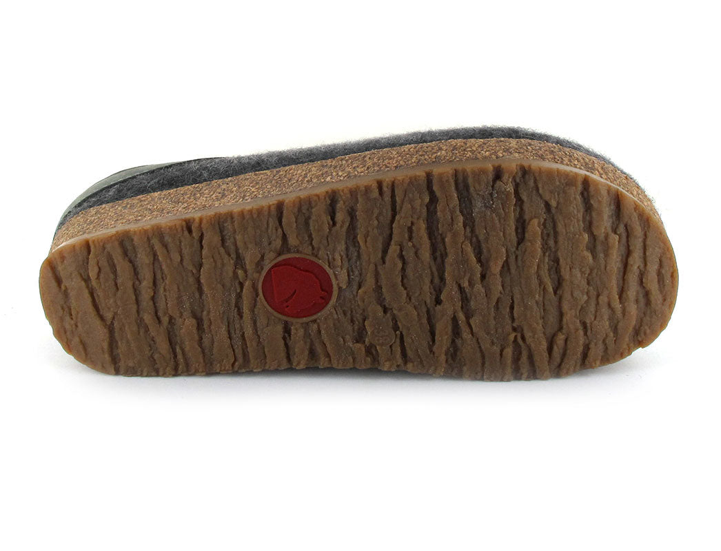 1 HAFLINGER-Clog--Grizzly-Torben-Anthracite #farbe_Grey