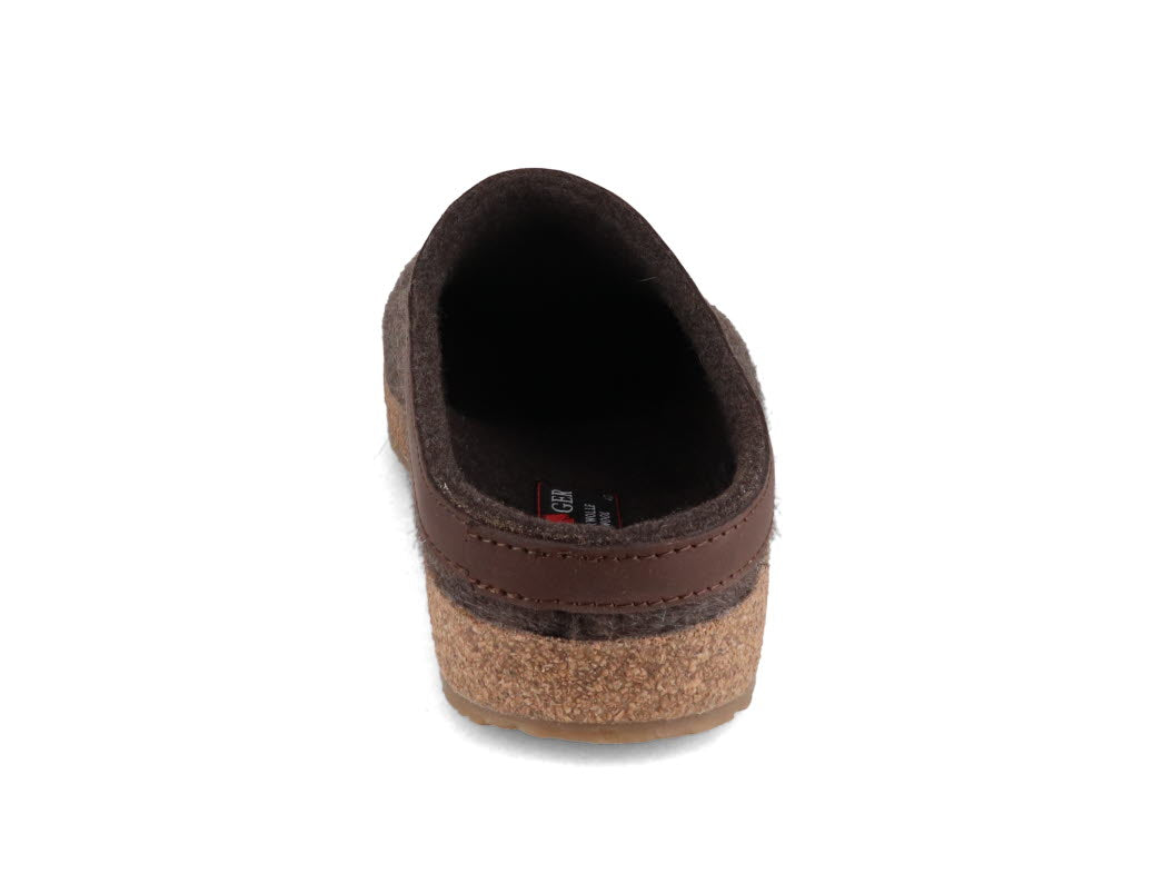 1 HAFLINGER-Clog--Grizzly-Torben-Brown #farbe_Brown