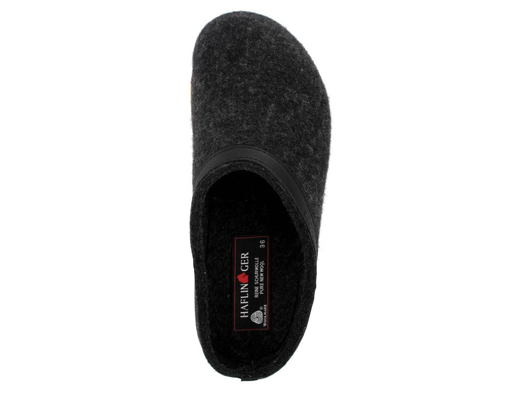 1 HAFLINGER-Clogs-Grizzly-Torben-Charcoal #farbe_Grey
