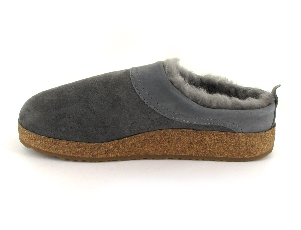 1 HAFLINGER-Sheepskin-Slippers-with-Arch-Support--Snowbird-anthracite #farbe_Anthracite