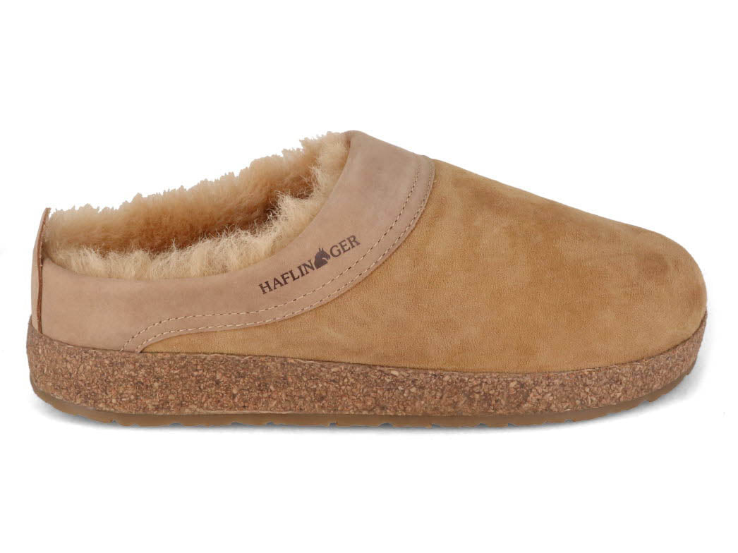 1 HAFLINGER-Clog--Snowbird-Beige #farbe_Brown
