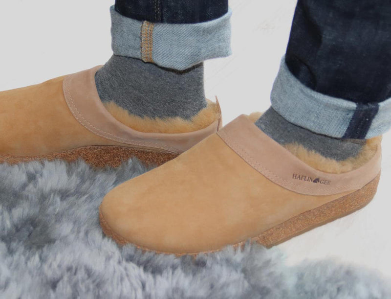 1 HAFLINGER-Clog--Snowbird-Beige