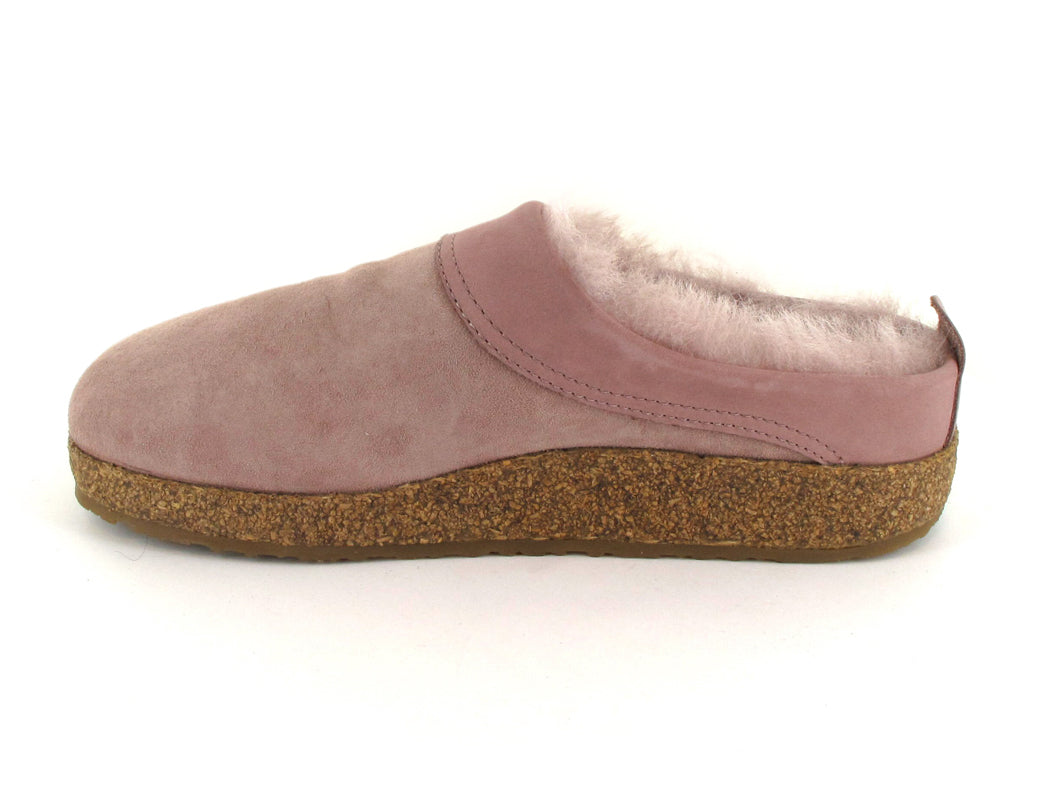 1 HAFLINGER-Womens-Slippers-with-Shearling-Snowbird-rosewood #farbe_Pink