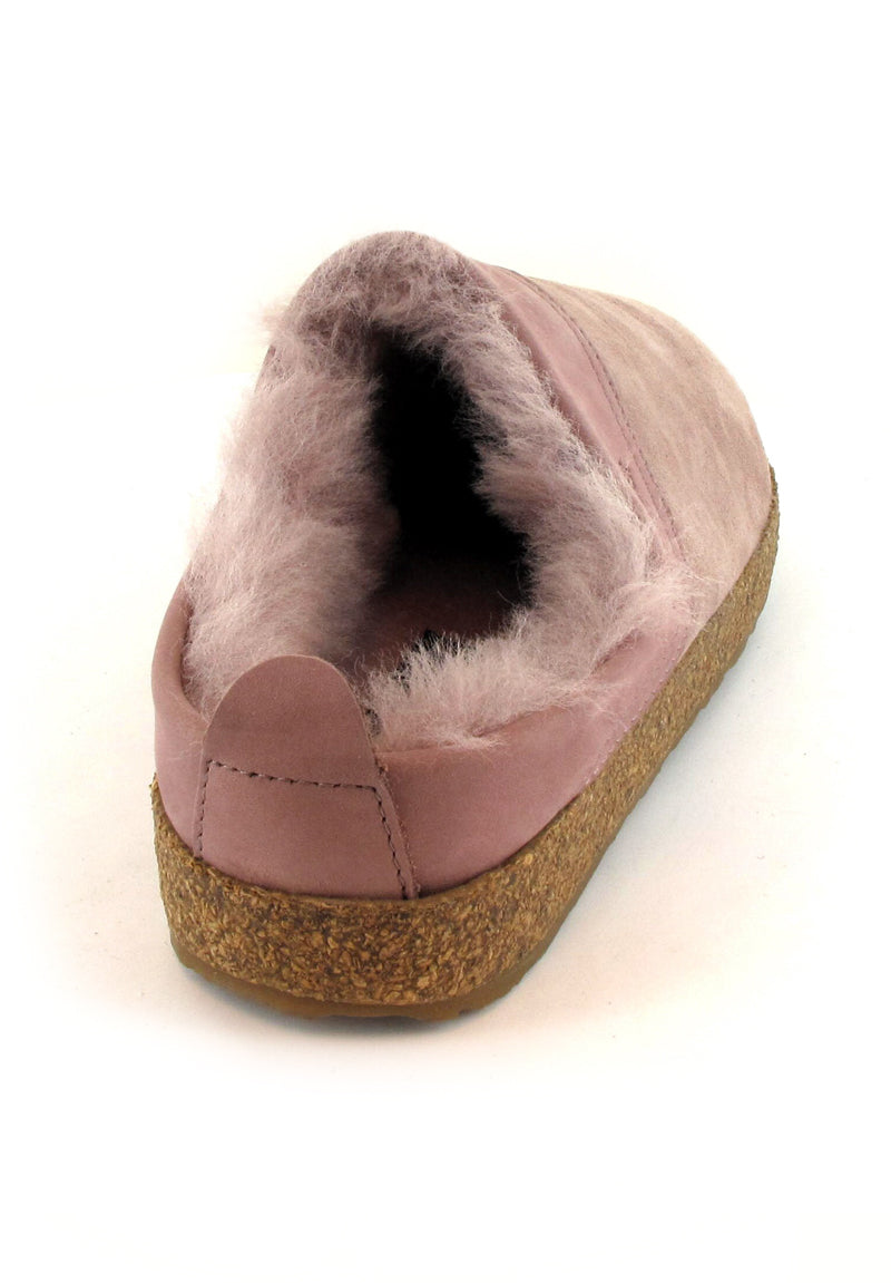1 HAFLINGER-Womens-Slippers-with-Shearling-Snowbird-rosewood #farbe_Pink