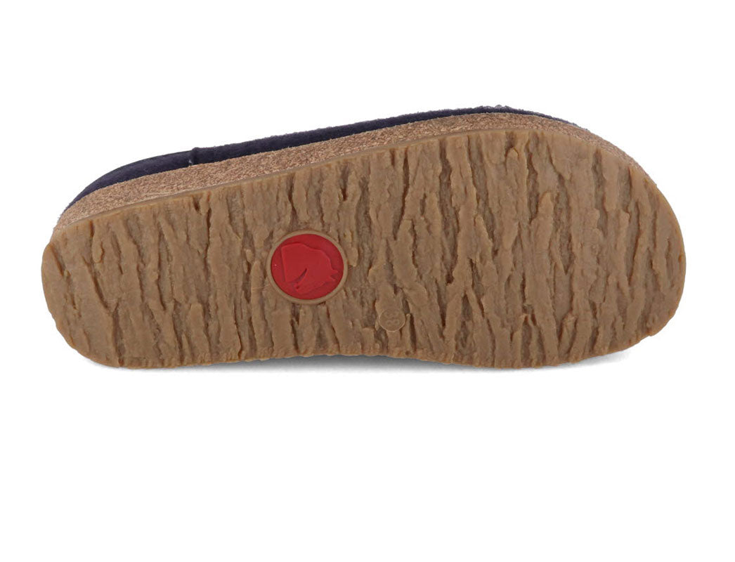 1 HAFLINGER-Clog--Grizzly-Buffalo-Midnight-Blue #farbe_Blue