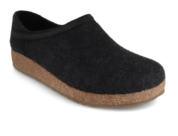 HAFLINGER-Clog--Grizzly-Buffalo-Graphite #farbe_Grey