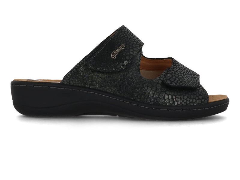 1 HICKERSBERGER-Herbs-Fit-Gel-Women-Hallux-Mules-Vario-charcoal-croco