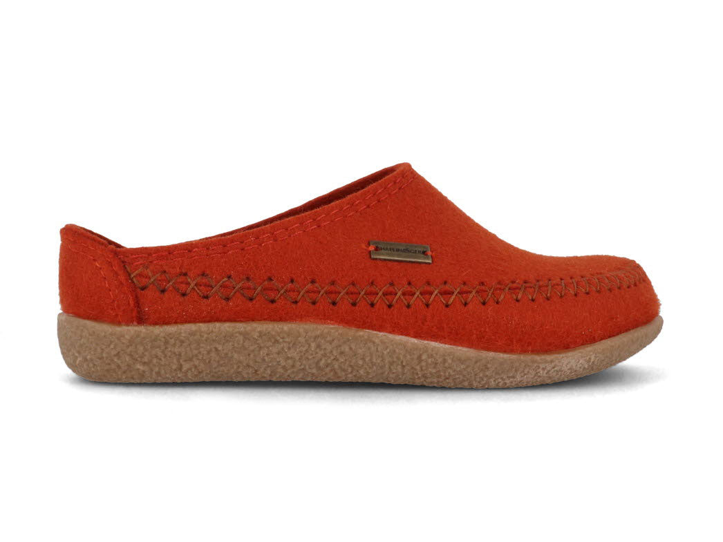 1 HAFLINGER-Women-Clogs-Blizzard-Credo-fox #farbe_Orange