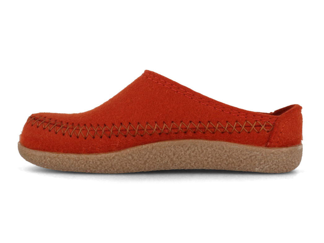 1 HAFLINGER-Women-Clogs-Blizzard-Credo-fox #farbe_Orange