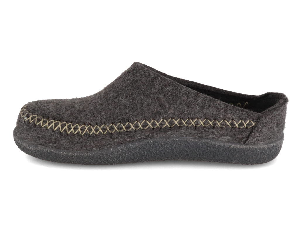 1 HAFLINGER-Clog--Blizzard-Credo-Anthracite #farbe_Grey