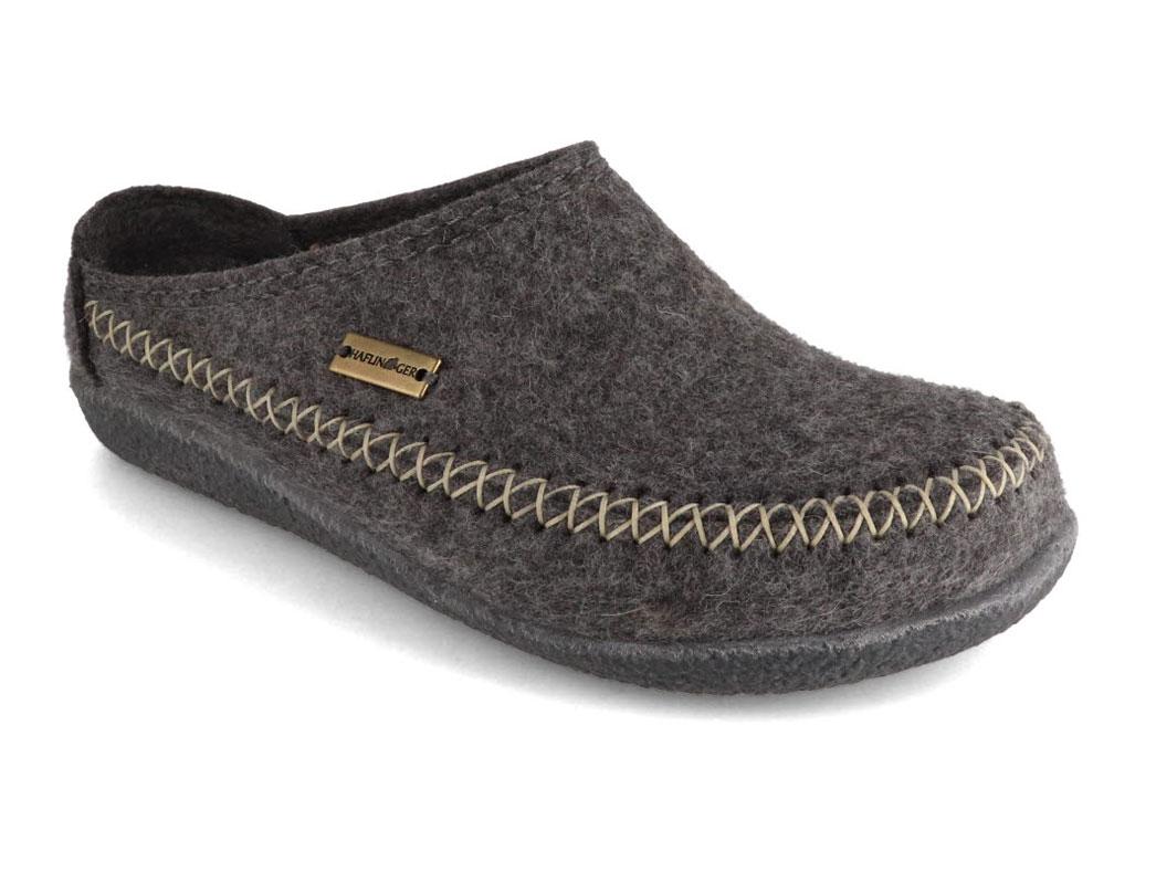 HAFLINGER-Clog--Blizzard-Credo-Anthracite #farbe_Grey