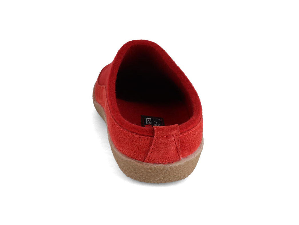 1 HAFLINGER-Clog--Blizzard-Skane-Ruby #farbe_Red