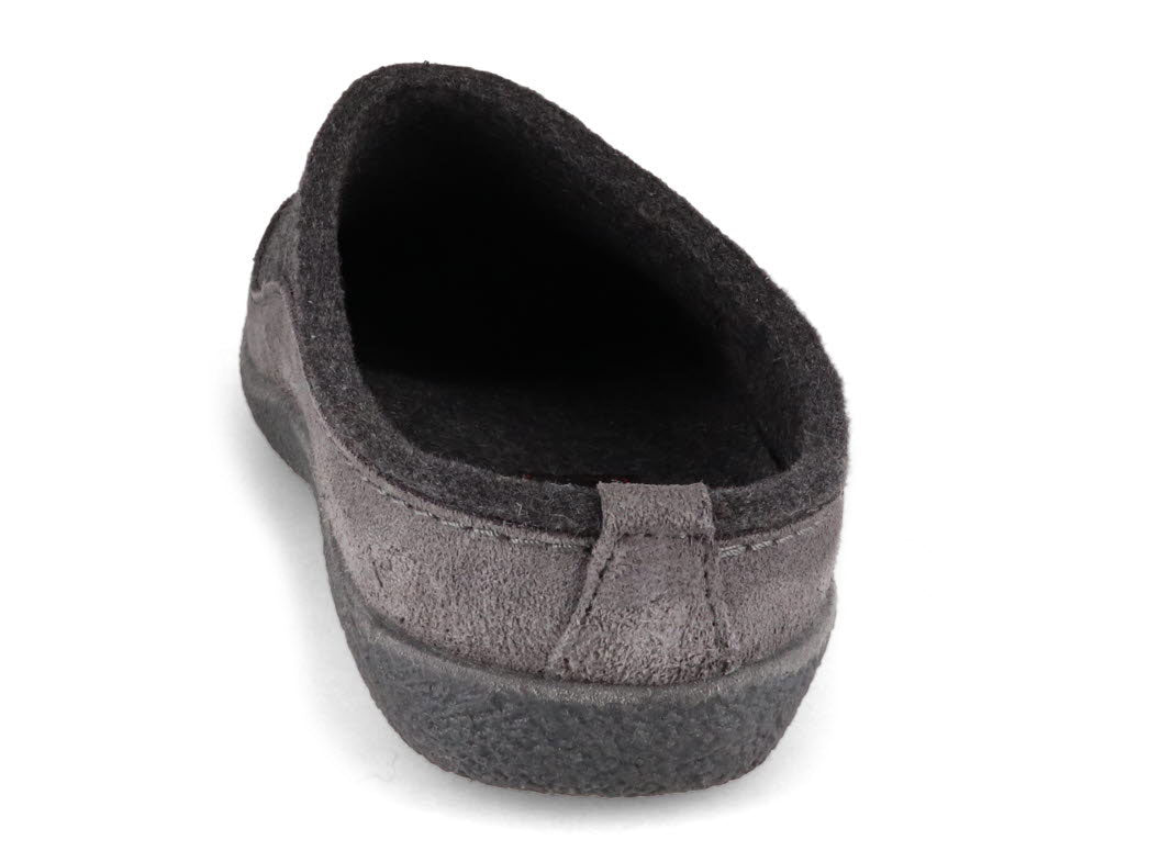 1 HAFLINGER-Clog--Blizzard-Skane-Anthracite #farbe_Anthrazit